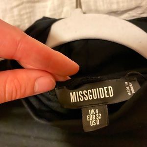 Missguided black turtleneck bodysuit